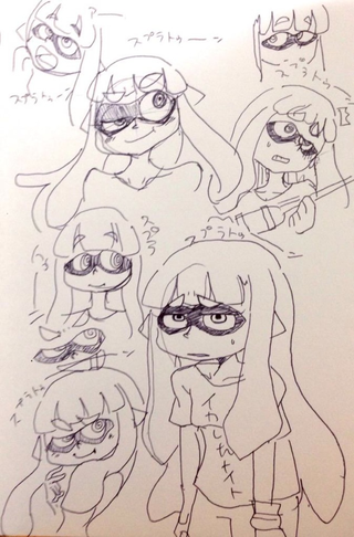 Illustration for article titled And Now, Some Splatoon Fan Art